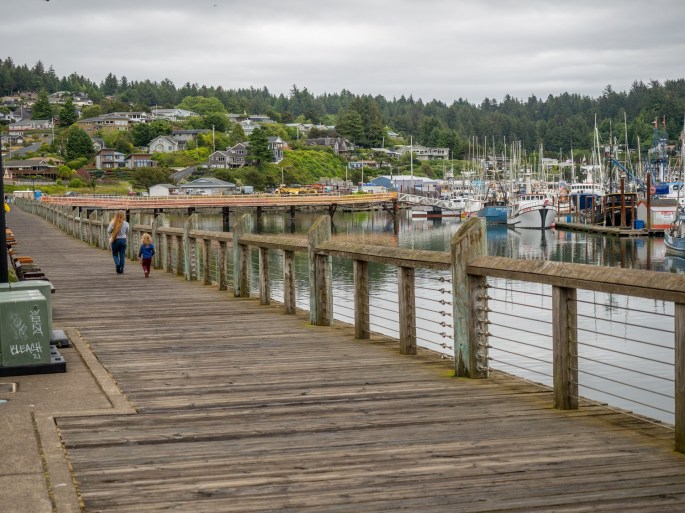 Yaquina Bay harbor