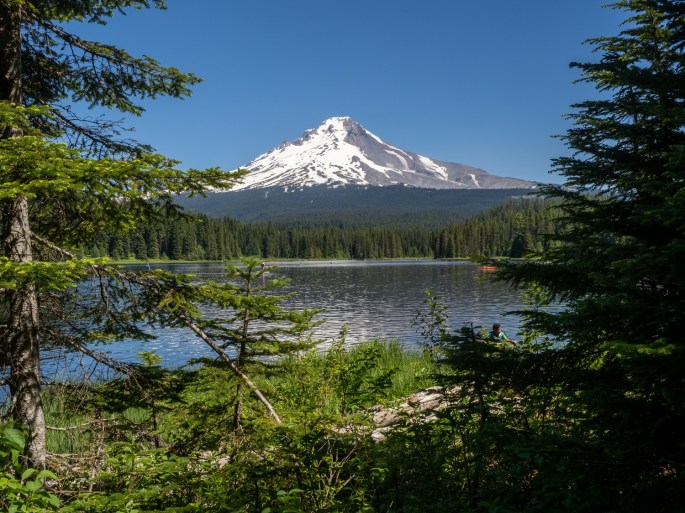 Mt. Hood and Trillium Lake