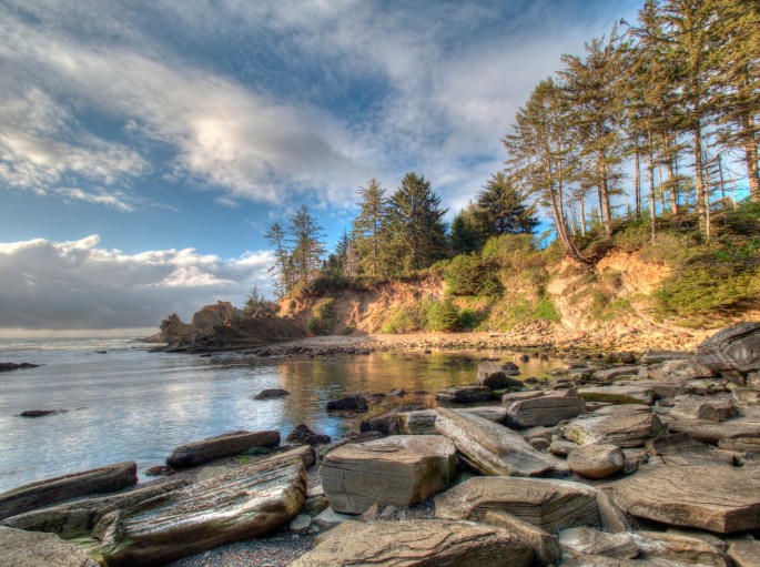 Sunset Bay State Park Dusk